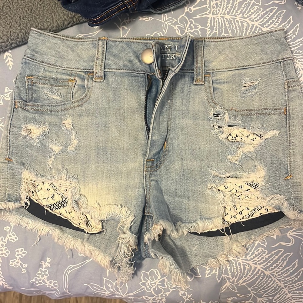 American eagle super stretch shorts